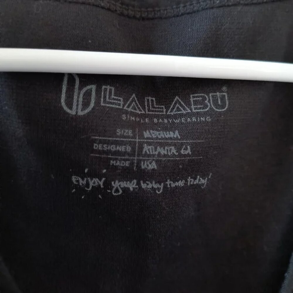 Women’s Shirt Baby Harness Black Sleeveless Top by LALABU Simple Babywearing - Picture 4 of 7